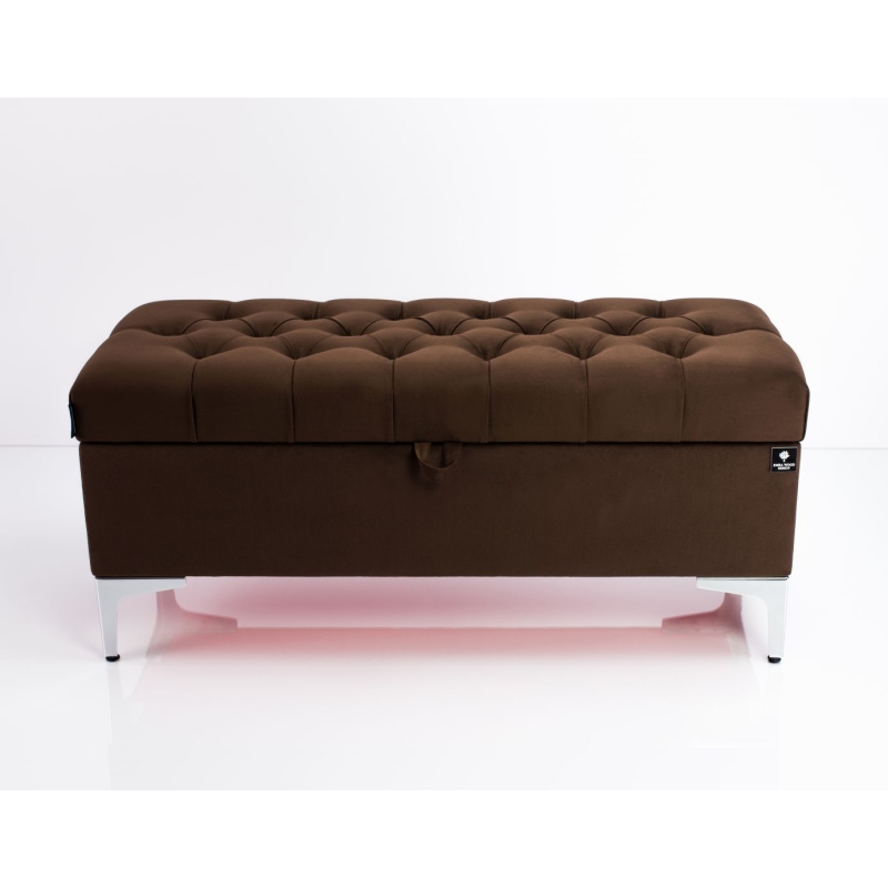 Tufted Storage Bench